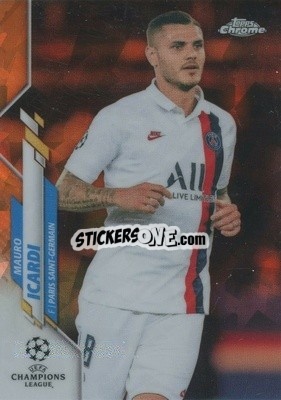 Sticker Mauro Icardi - UEFA Champions League Chrome 2019-2020. Sapphire Edition
 n. 4os - Topps
