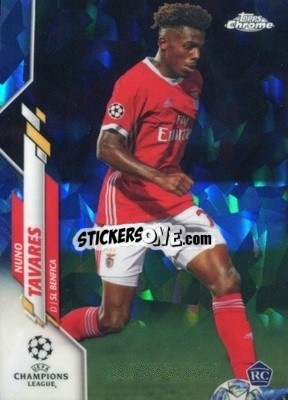 Sticker Nuno Tavares - UEFA Champions League Chrome 2019-2020. Sapphire Edition
 n. 65 - Topps