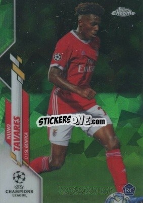 Sticker Nuno Tavares - UEFA Champions League Chrome 2019-2020. Sapphire Edition
 n. 65grs - Topps