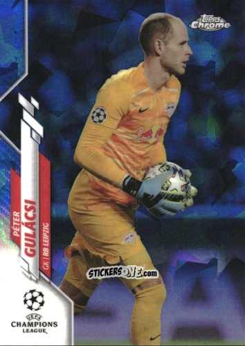 Figurina Péter Gulácsi - UEFA Champions League Chrome 2019-2020. Sapphire Edition
 n. 55 - Topps