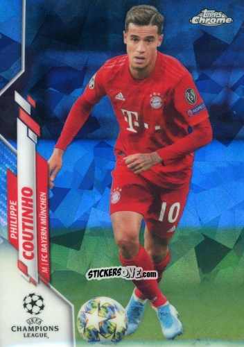 Cromo Philippe Coutinho - UEFA Champions League Chrome 2019-2020. Sapphire Edition
 n. 13 - Topps