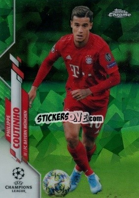 Sticker Philippe Coutinho - UEFA Champions League Chrome 2019-2020. Sapphire Edition
 n. 13grs - Topps