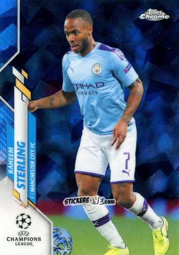 Sticker Raheem Sterling - UEFA Champions League Chrome 2019-2020. Sapphire Edition
 n. 28 - Topps