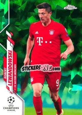 Sticker Robert Lewandowski - UEFA Champions League Chrome 2019-2020. Sapphire Edition
 n. 73grs - Topps