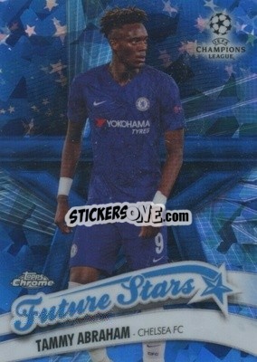 Sticker Tammy Abraham - UEFA Champions League Chrome 2019-2020. Sapphire Edition
 n. FS-TH - Topps