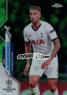 Sticker Toby Alderweireld - UEFA Champions League Chrome 2019-2020. Sapphire Edition
 n. 56grs - Topps