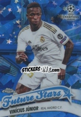 Sticker Vinícius Júnior - UEFA Champions League Chrome 2019-2020. Sapphire Edition
 n. FS-VJ - Topps