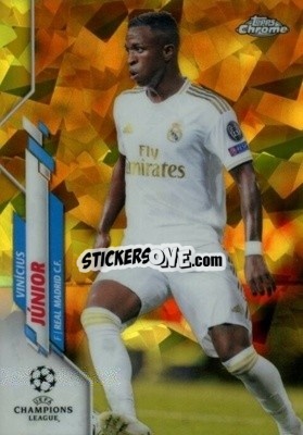 Figurina Vinícius Júnior - UEFA Champions League Chrome 2019-2020. Sapphire Edition
 - Topps