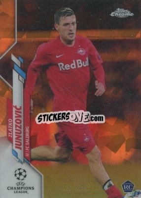 Sticker Zlatko Junuzovic - UEFA Champions League Chrome 2019-2020. Sapphire Edition
 n. 22os - Topps