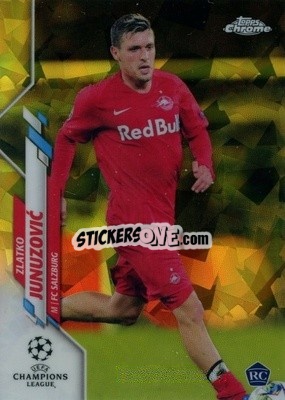 Sticker Zlatko Junuzovic - UEFA Champions League Chrome 2019-2020. Sapphire Edition
 n. 22ys - Topps