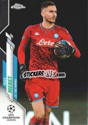 Sticker Alex Meret - UEFA Champions League Chrome 2019-2020
 - Topps