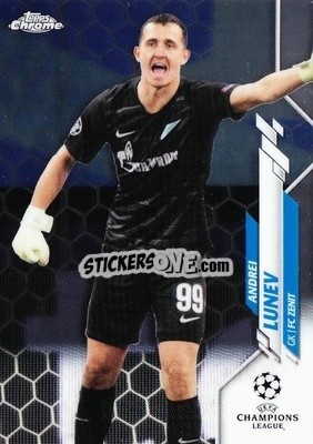 Sticker Andrei Lunev - UEFA Champions League Chrome 2019-2020
 n. 79 - Topps