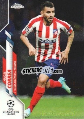 Sticker Ángel Correa - UEFA Champions League Chrome 2019-2020
 n. 87 - Topps