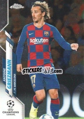 Sticker Antoine Griezmann - UEFA Champions League Chrome 2019-2020
 n. 59 - Topps