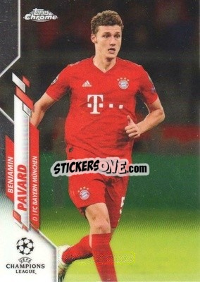 Sticker Benjamin Pavard - UEFA Champions League Chrome 2019-2020
 n. 61 - Topps