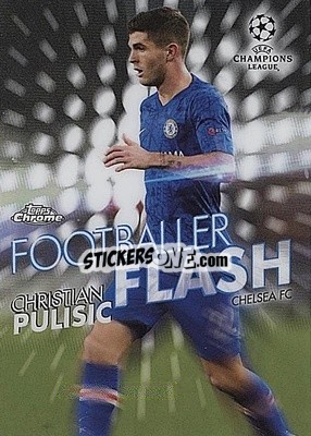 Sticker Christian Pulisic - UEFA Champions League Chrome 2019-2020
 n. FF-CP - Topps