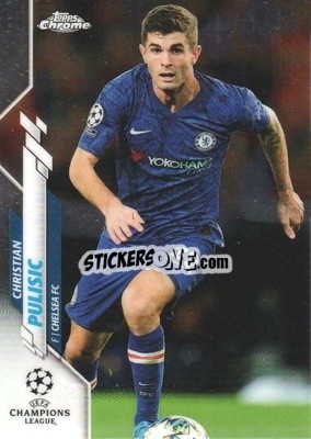 Sticker Christian Pulisic - UEFA Champions League Chrome 2019-2020
 n. 47 - Topps