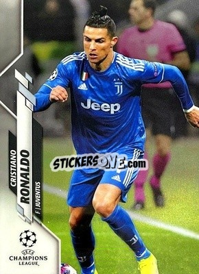 Sticker Cristiano Ronaldo - UEFA Champions League Chrome 2019-2020
 n. 100 - Topps