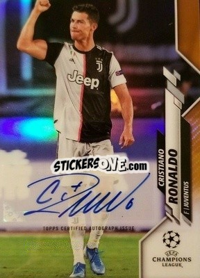 Sticker Cristiano Ronaldo - UEFA Champions League Chrome 2019-2020
 n. CA-CR - Topps