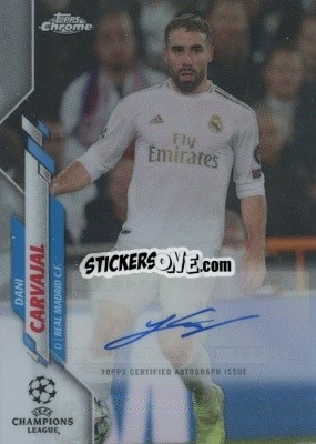 Sticker Dani Carvajal - UEFA Champions League Chrome 2019-2020
 n. CA-DAC - Topps