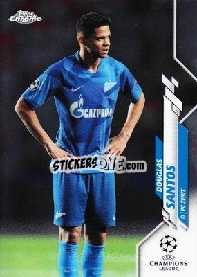 Sticker Douglas Santos - UEFA Champions League Chrome 2019-2020
 n. 91 - Topps