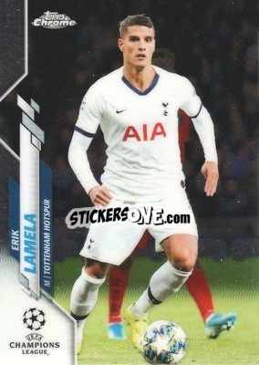 Sticker Erik Lamela - UEFA Champions League Chrome 2019-2020
 n. 39 - Topps