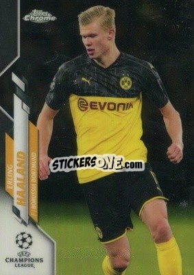 Sticker Erling Haaland - UEFA Champions League Chrome 2019-2020
 n. 74 - Topps