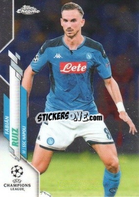 Sticker Fabián Ruiz - UEFA Champions League Chrome 2019-2020
 n. 41 - Topps