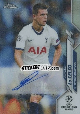 Sticker Giovani Lo Celso - UEFA Champions League Chrome 2019-2020
 n. CA-GLS - Topps