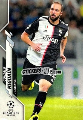 Sticker Gonzalo Higuaín - UEFA Champions League Chrome 2019-2020
 - Topps