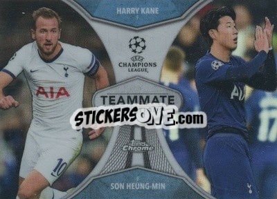 Cromo Harry Kane / Heung-Min Son - UEFA Champions League Chrome 2019-2020
 - Topps