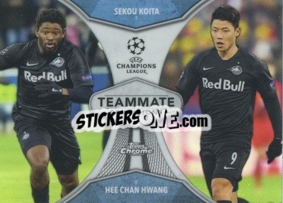 Sticker Hee Chan Hwang / Sekou Koita - UEFA Champions League Chrome 2019-2020
 n. TS-HH - Topps