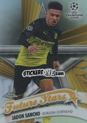 Sticker Jadon Sancho - UEFA Champions League Chrome 2019-2020
 - Topps