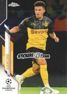 Sticker Jadon Sancho - UEFA Champions League Chrome 2019-2020
 n. 16 - Topps