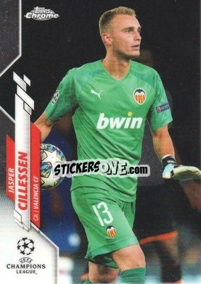 Sticker Jasper Cillessen - UEFA Champions League Chrome 2019-2020
 - Topps