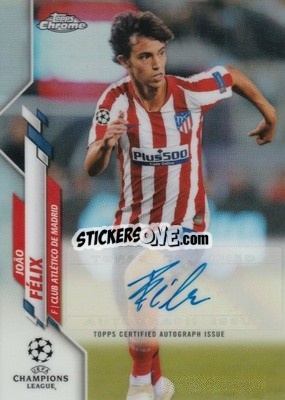 Sticker João Félix - UEFA Champions League Chrome 2019-2020
 n. CA-JFE - Topps