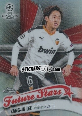 Figurina Kang-in Lee - UEFA Champions League Chrome 2019-2020
 - Topps