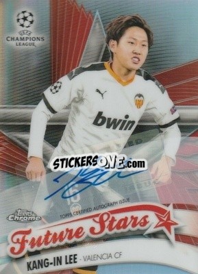 Sticker Kang-in Lee - UEFA Champions League Chrome 2019-2020
 - Topps
