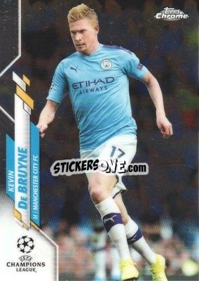 Sticker Kevin De Bruyne - UEFA Champions League Chrome 2019-2020
 n. 19 - Topps