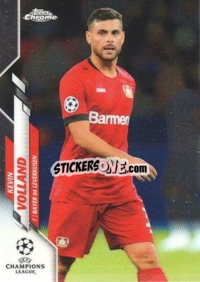Sticker Kevin Volland - UEFA Champions League Chrome 2019-2020
 - Topps