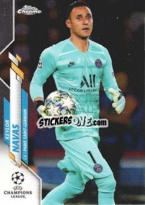 Sticker Keylor Navas - UEFA Champions League Chrome 2019-2020
 n. 27 - Topps