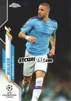 Sticker Kyle Walker - UEFA Champions League Chrome 2019-2020
 n. 34 - Topps