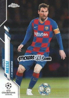 Sticker Lionel Messi - UEFA Champions League Chrome 2019-2020
 n. 1 - Topps