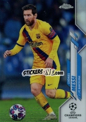 Sticker Lionel Messi - UEFA Champions League Chrome 2019-2020
 n. 1V - Topps