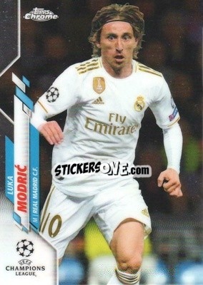 Sticker Luka Modric - UEFA Champions League Chrome 2019-2020
 - Topps