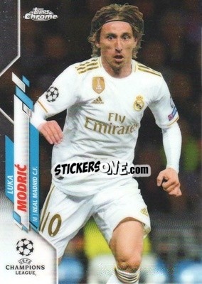 Sticker Luka Modric - UEFA Champions League Chrome 2019-2020
 n. 31 - Topps