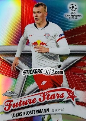 Figurina Lukas Klostermann - UEFA Champions League Chrome 2019-2020
 - Topps