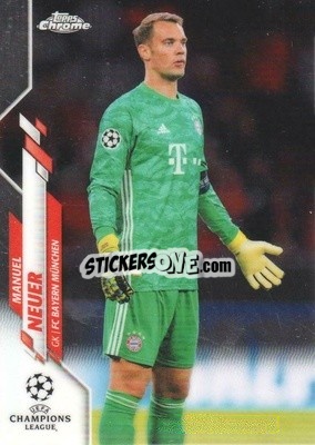 Sticker Manuel Neuer - UEFA Champions League Chrome 2019-2020
 n. 68 - Topps