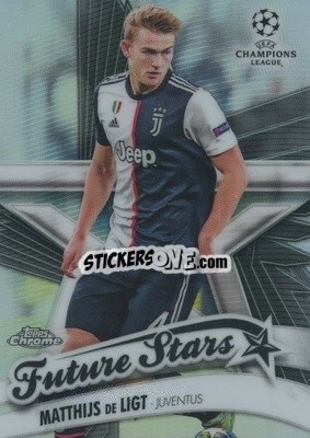 Sticker Matthijs de Ligt - UEFA Champions League Chrome 2019-2020
 n. FS-MDL - Topps