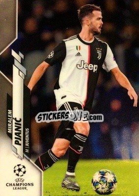 Sticker Miralem Pjanic - UEFA Champions League Chrome 2019-2020
 - Topps